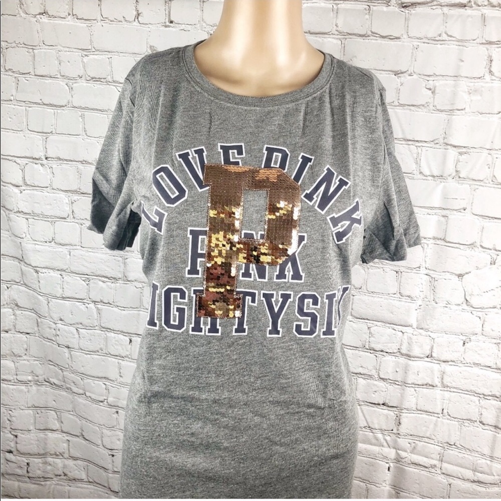 Victoria’s Secret Pink Bling Tshirt - Picture 1 of 7